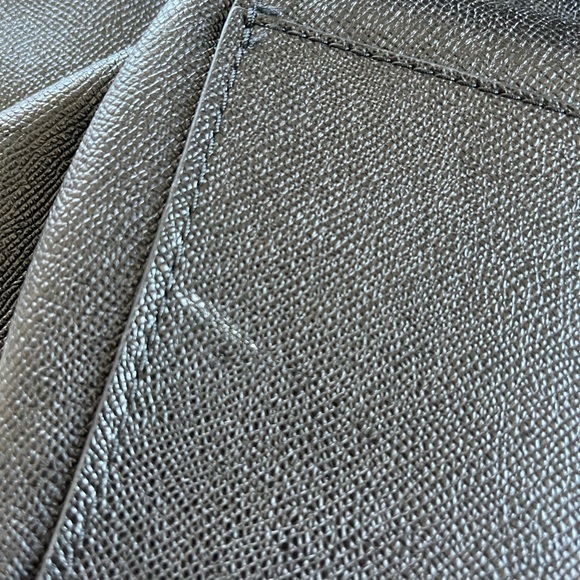 Coach Turn Lock Leather Tote - Picture 6 of 8